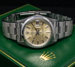 Rolex Oyster Perpetual Date Acero 34mm Ref. 1500