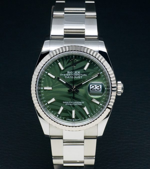 Rolex Oyster Perpetual Datejust Acero Verde
