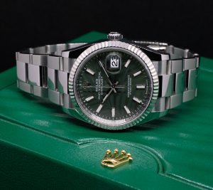 Rolex Oyster Perpetual Datejust Acero Verde