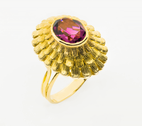 Anillo Bailarina Amatista