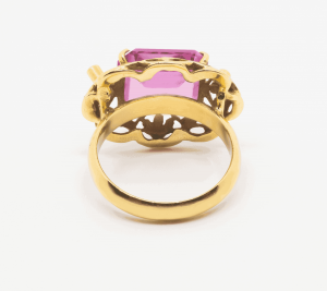 Anillo Oro Rosa de Francia - Imagen 2