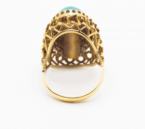 Anillo Piedra Doble
