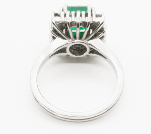 Anillo Esmeralda Diamantes