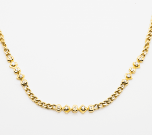 Gargantilla Oro Diamantes