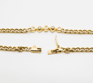 Gargantilla Oro Diamantes