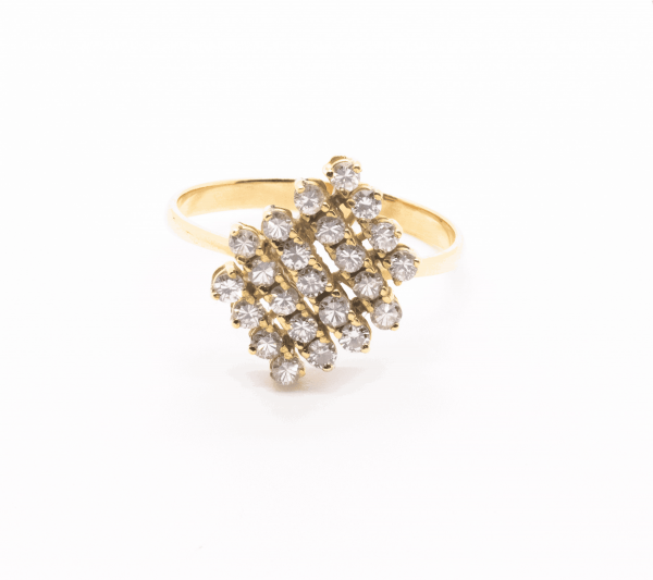 Anillo Diamantes en garra