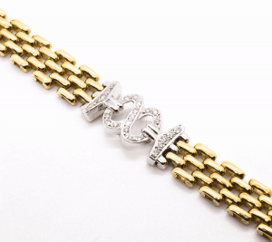 Conjunto Panthère oro 18k con diamantes