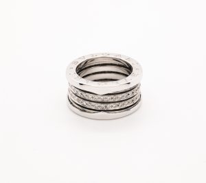 Anillo Bvlgari Bzero Oro blanco Brillantes