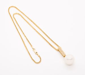Gargantilla Oro y Perla Australiana